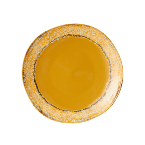 HKLiving 70s dessertbord paradise Ø 22 - set van 2