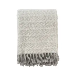 Klippan Alm plaid ash