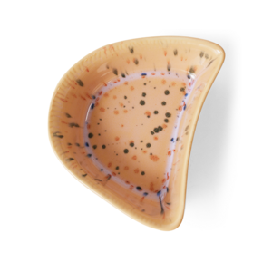 HKLiving Shell coupe tapas speckled HKLiving Shell coupe tapas speckled