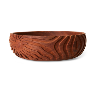 HKLiving Bowl sculpté à la main L