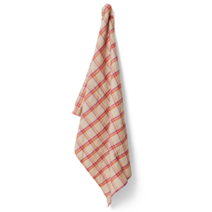 HKLiving Vida torchon strawberry/cream (50x70cm)