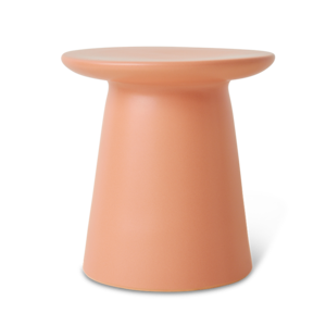 HKLiving Aardewerk bijzettafel M peach