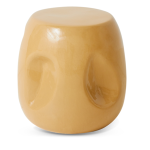 HKLiving Currents table d'appoint en céramique sand