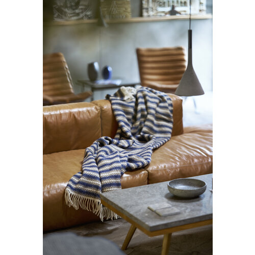 Klippan Oscar plaid multi blue