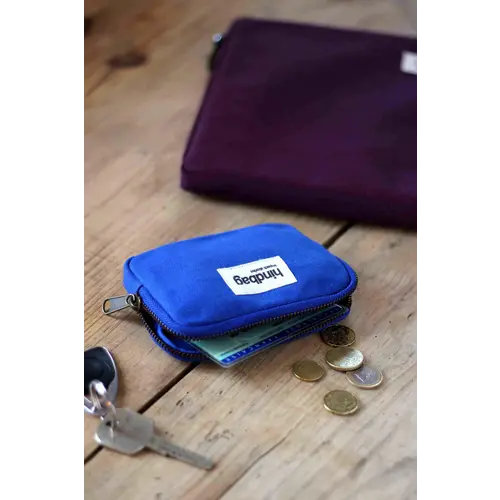 Hindbag Lili portefeuille bleu électrique Hindbag Lili portefeuille bleu électrique