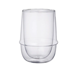 Kinto Kronos dubbelwandig iced tea glas