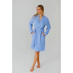 Casilin Peignoir en tétra azure blue Casilin Peignoir en tétra azure blue