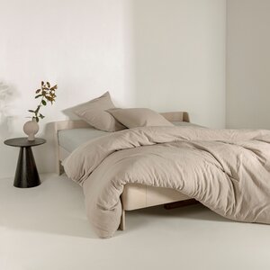 Casilin Housse de couette en tétra beige Casilin Housse de couette en tétra beige