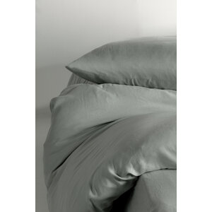 Casilin Taie d'oreiller en tencel satiné sage green Casilin Taie d'oreiller en tencel satiné sage green