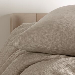 Casilin Taie d'oreiller en tétra beige Casilin Taie d'oreiller en tétra beige