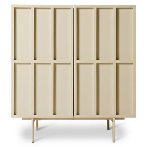 HKLiving Armoire glossy cream