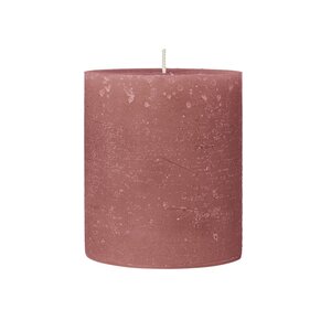 Broste Copenhagen Kaars rustic burgundy Ø 10 X H 11 cm