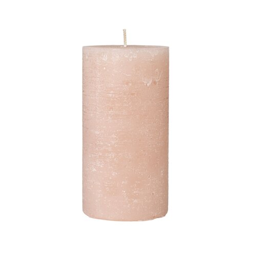 Broste Copenhagen Kaars rustic dusty pink Ø 7 X H 13,5 cm