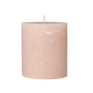 Broste Copenhagen Kaars rustic dusty pink Ø 10 X H 11 cm