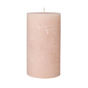 Broste Copenhagen Kaars rustic dusty pink Ø 10 X H 18 cm