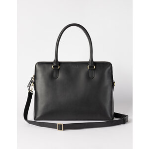 O My Bag Hayden werktas -  klassiek leder zwart O My Bag Hayden werktas -  klassiek leder zwart