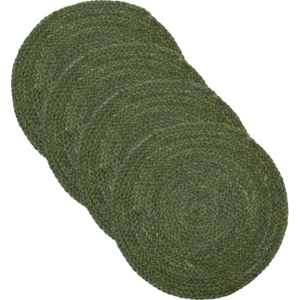 House Doctor Circle placemat groen - set van 4