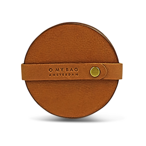 O My Bag Dessous de verre en cuir soft grain wild oak - lot de 4