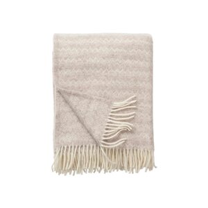 Klippan Fjälltopp plaid Beige