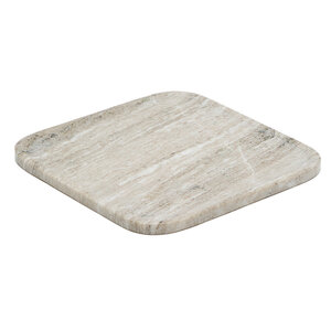 Kave Home Nesa presenteerschaal beige marmer