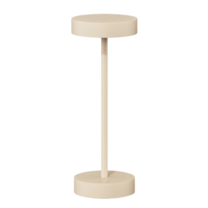 Qoozii Ibiza mini lampe de table rechargeable sable intérieur/extérieur