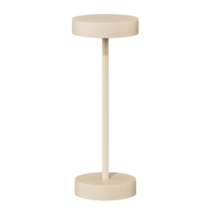 Qoozii Ibiza mini oplaadbare tafellamp zand binnen/buiten