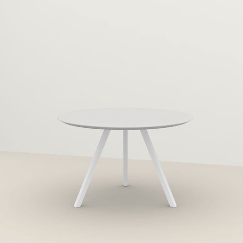 Studio Henk New Classic eettafel tripod witte lak Ø 100 Studio Henk New Classic eettafel tripod witte lak Ø 100