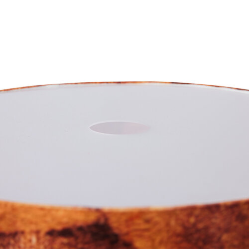 HKLiving Tafellamp Brut voet chrome - lampenkap Suite HKLiving Tafellamp Brut voet chrome - lampenkap Suite