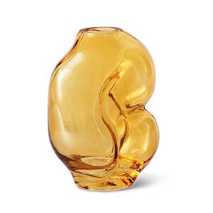 HKLiving Gleam Amber petit vase en verre HKLiving Gleam Amber petit vase en verre