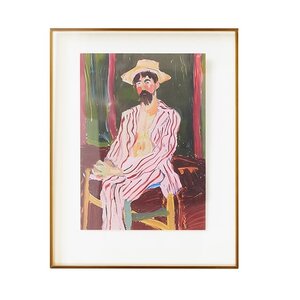 HKLiving Cadre en acryl olive