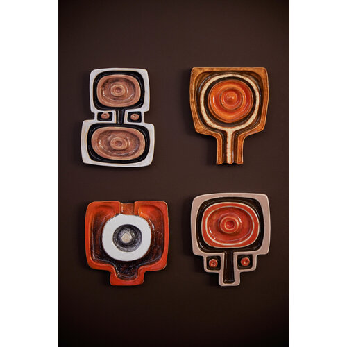 HKLiving Field wanddecoratie keramiek