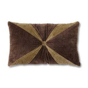 HKLiving Velvet Brown coussin 50 x 30 cm