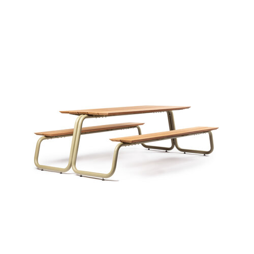 Wünder The Table picknicktafel koperbruin RAL 8004