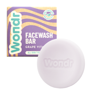Wondr Facewash bar Grape Vitality