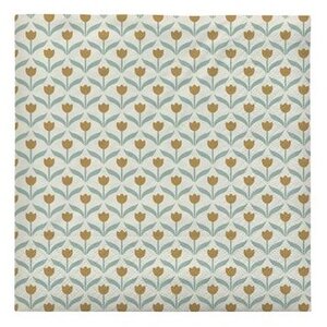 Broste Copenhagen Tulip servetten papier golden yellow/desert sage - pak van 20