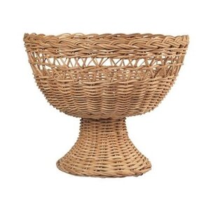 Broste Copenhagen Emmy panier en rotin naturel/brun haut