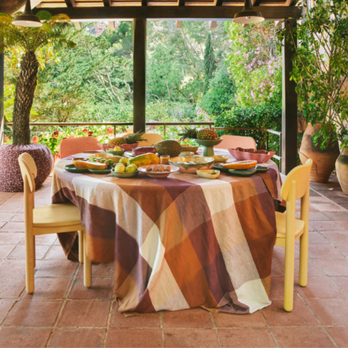 Stoffen tafelkleden
