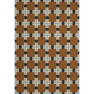 Layered Evelina Kroon tapis en laine Ochre Fields