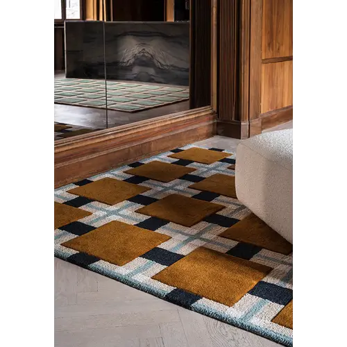 Layered Evelina Kroon tapijt wol Ochre Fields