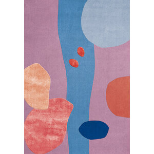 Layered Poppy Kalas tapis Secret Garden purple