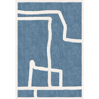 Gotland Klint tapijt Cornflower blue