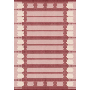 Layered Rollakan Iris tapijt Raspberry