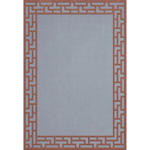 Layered Alice crawley tapijt indocine blue rust Layered Alice crawley tapijt indocine blue rust