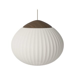 Bolia Acorn hanglamp Ø64 cm donker geoliede massieve eik