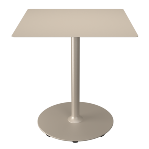 Houe Pico vierkante tuintafel  70x70 cm ronde basis