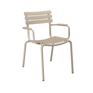 Houe Alua chaise de jardin avec accoudoirs