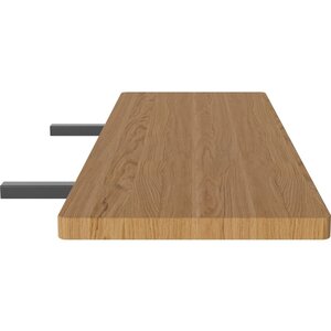 Bolia Graceful table à manger rallonge en placage lot de 2 - 40 mm (largeur 105)