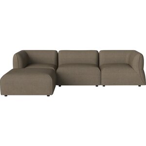 Bolia Arke outdoor hoeksofa 3 modules met poef - links Bolia Arke outdoor hoeksofa 3 modules met poef - links