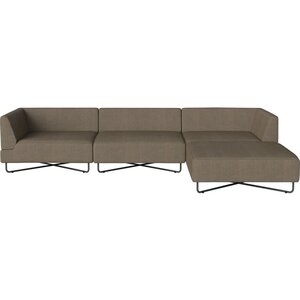 Bolia Orlando outdoor O2 sofa 4 modules met chaise longue
