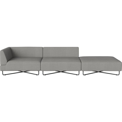 Bolia Orlando outdoor O2 sofa 3 modules met open einde - rechts